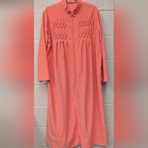 JCPenney long zippered robe nightgown in possible large
